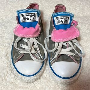 Converse All Stars Juniors Size One Double Tongue